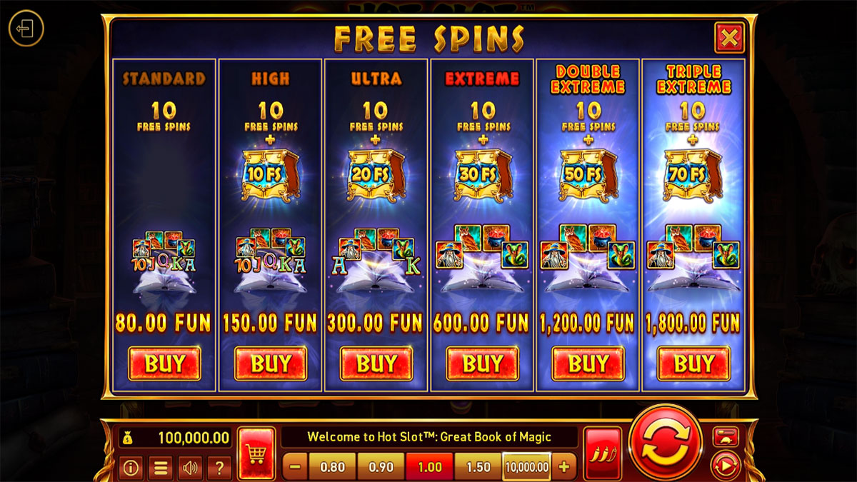  Hot Slot: Great Book of Magic
